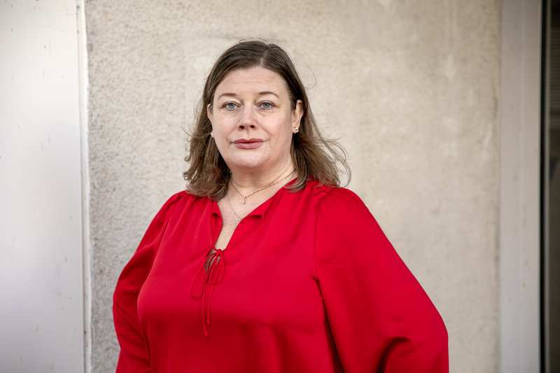 Kommunals förbundsordförande, Malin Ragnegård. Foto: Fredrik Sandin Carlsson/Pressbild Kommunal