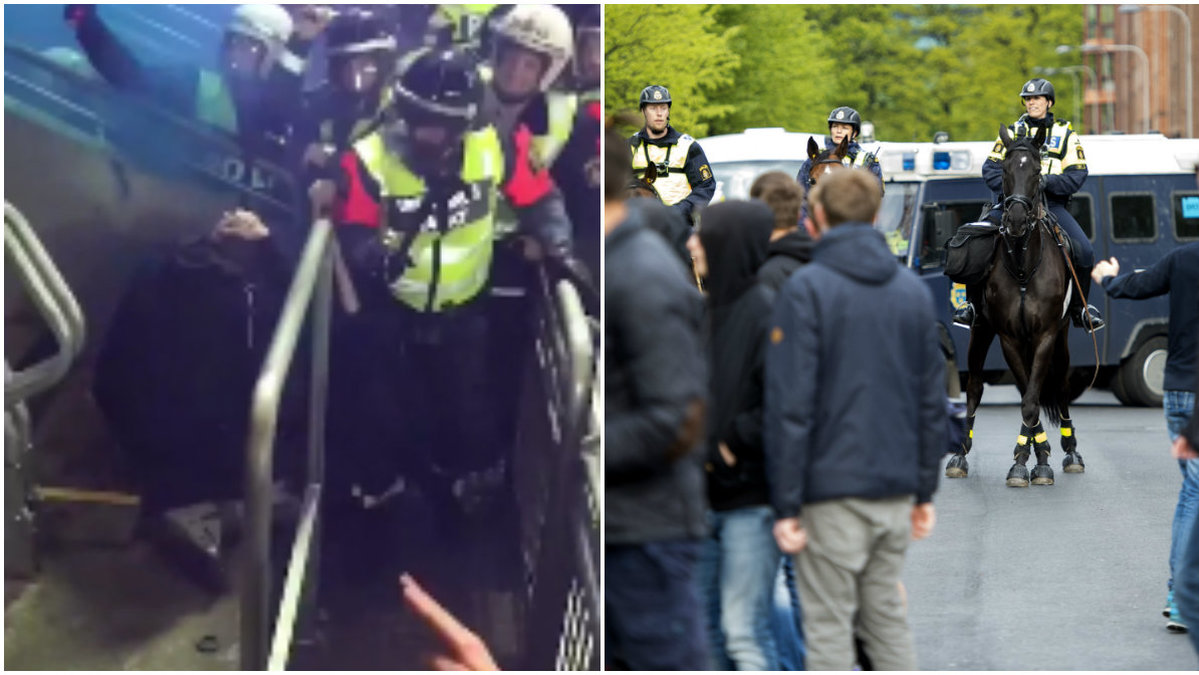 Varje högriskmatch i Stockholm leder till två till tre anmälningar mot polisen men inga döms. 