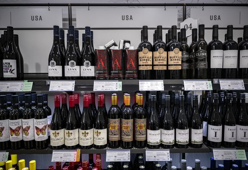 Systembolaget säljer mest vin. Foto: Johan Nilsson/TT