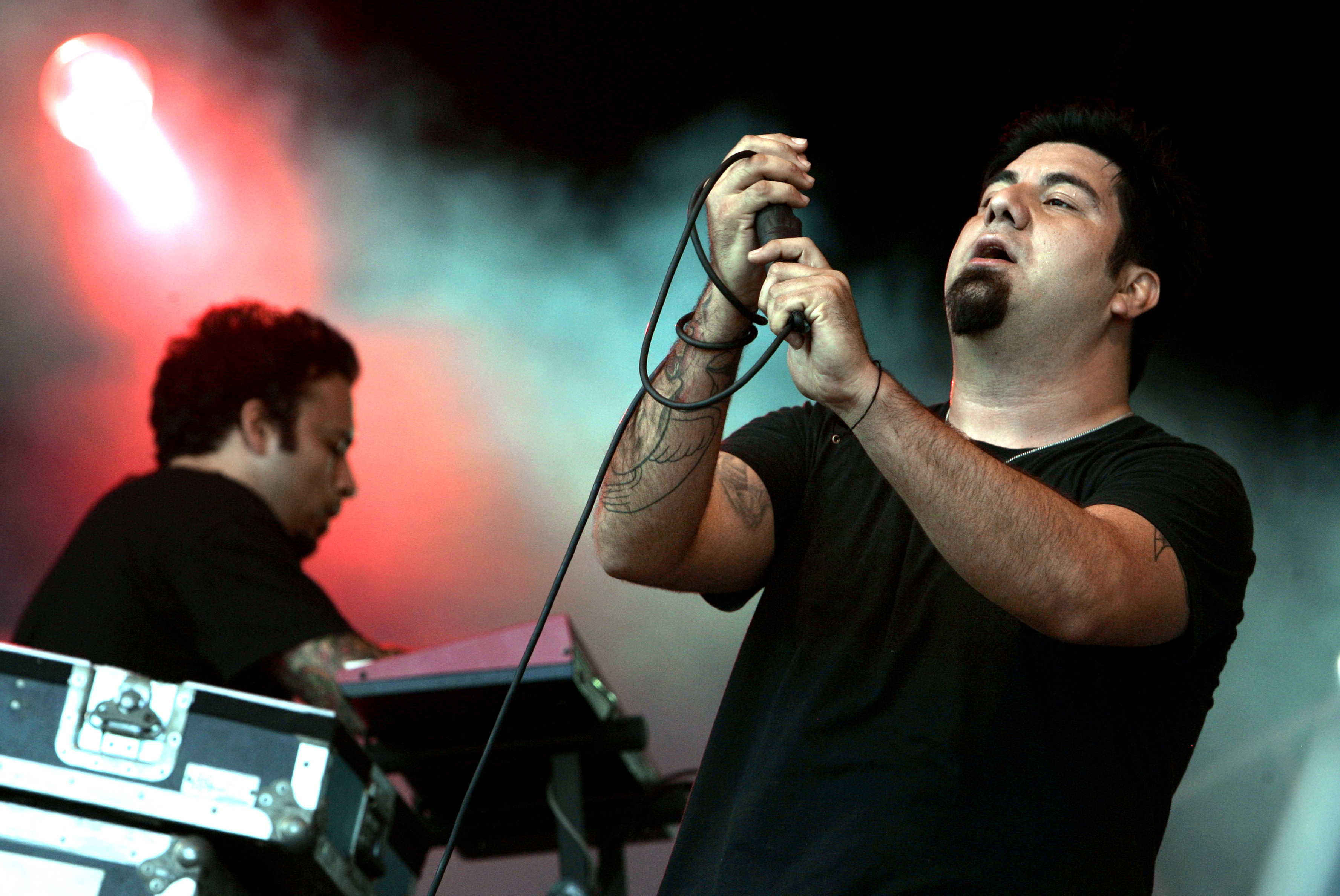 Chino Moreno, sångaren i bandet.