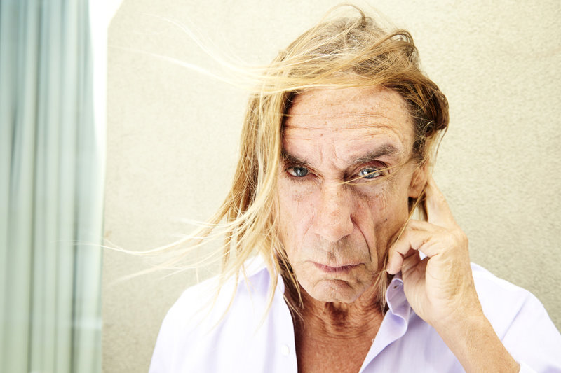 2003 återförenades Iggy Pop med The Stooges. Året efter spelade de på Roskildefestivalen. Arkivbild.