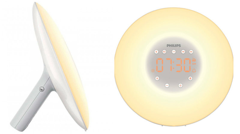 Väckarklocka med ljus från Philips