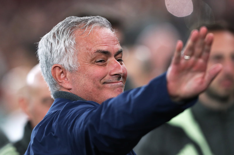 José Mourinho placeras som möjlig ny manager i Newcastle. Arkivbild.