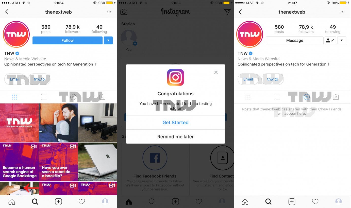 Beta-test nya funktioner Instagram Beta-test nya funktioner Instagram