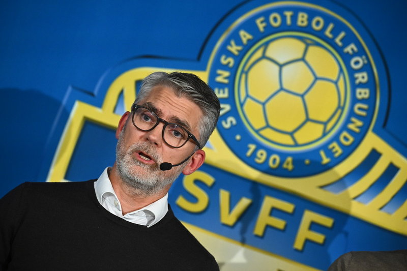 Niclas Carlnén Svenska fotbollförbundets generalsekreterare. Arkivbild.