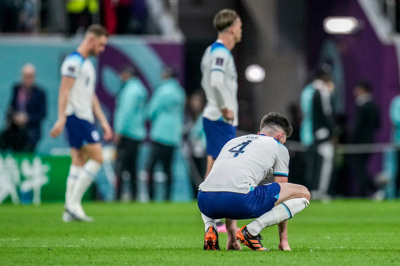 Declan Rice deppar.