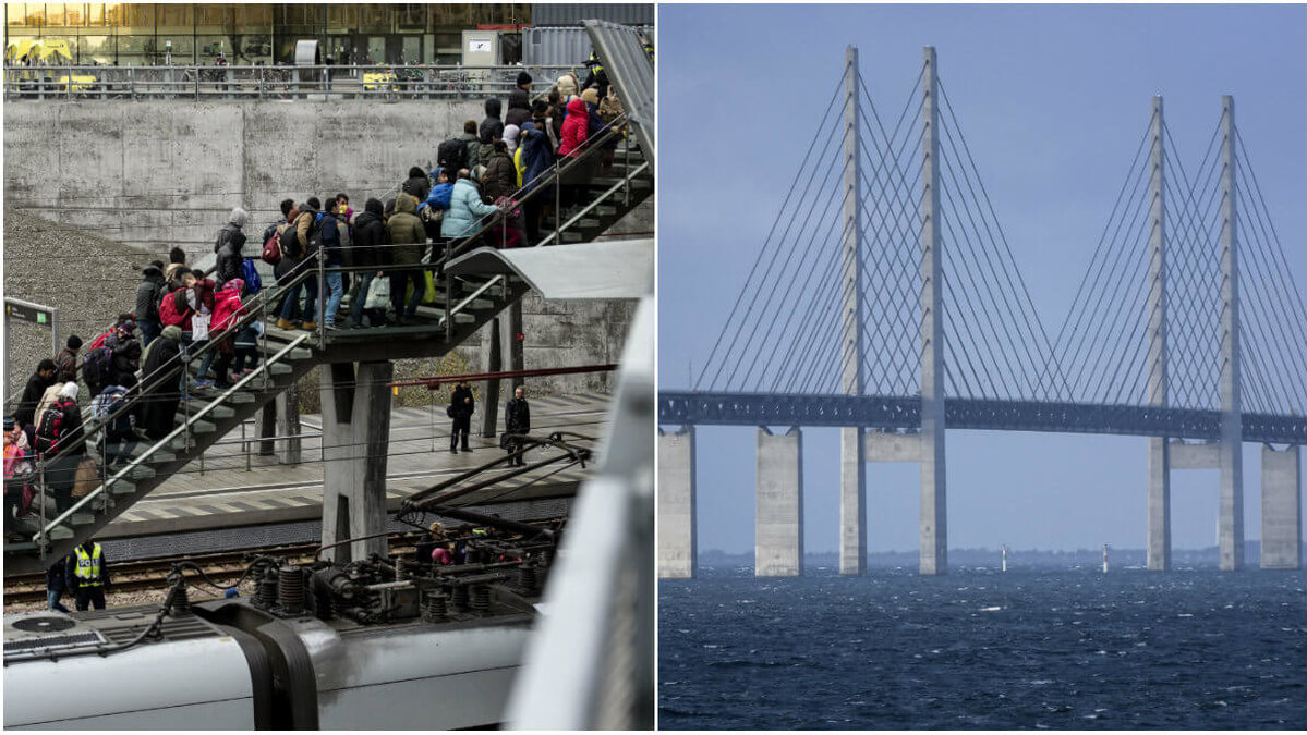 Regeringen ville göra det möjligt att stänga Öresundsbron för att stoppa flyktingar. 