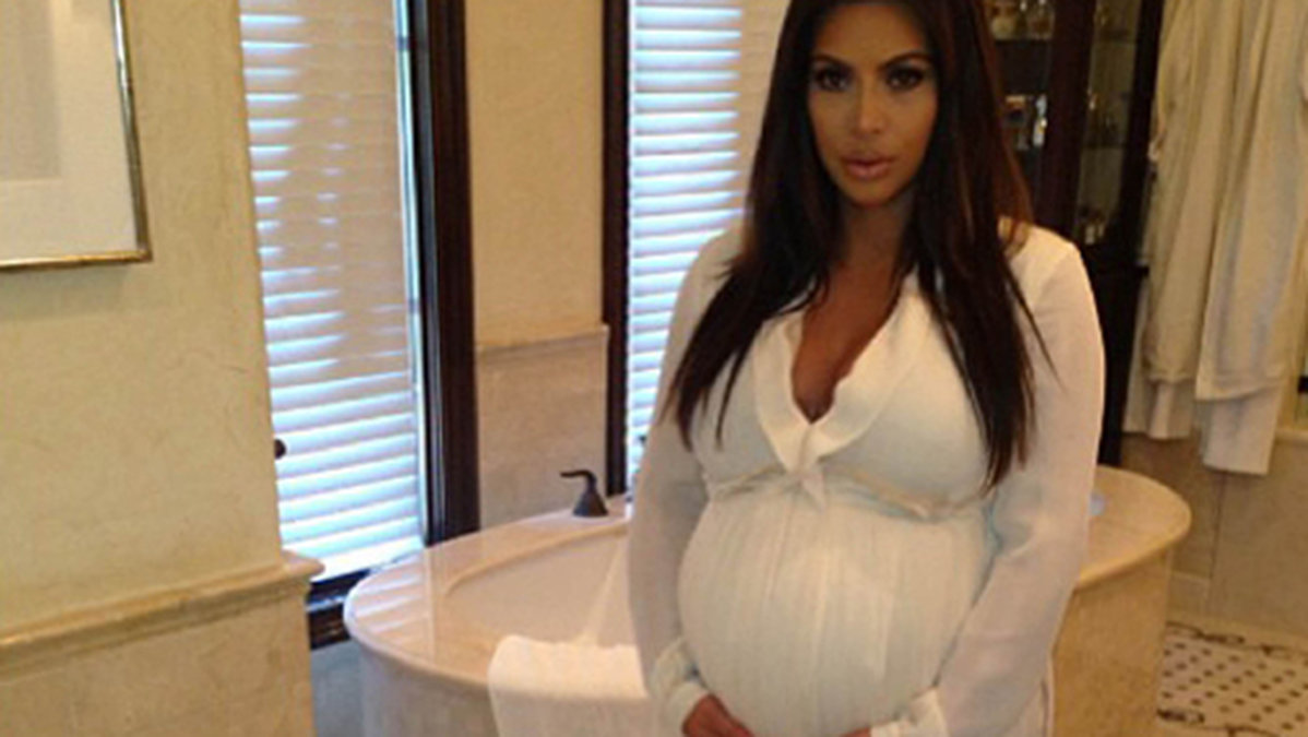 Kim Kardashians babyshower blev en lyxig tillställning. 