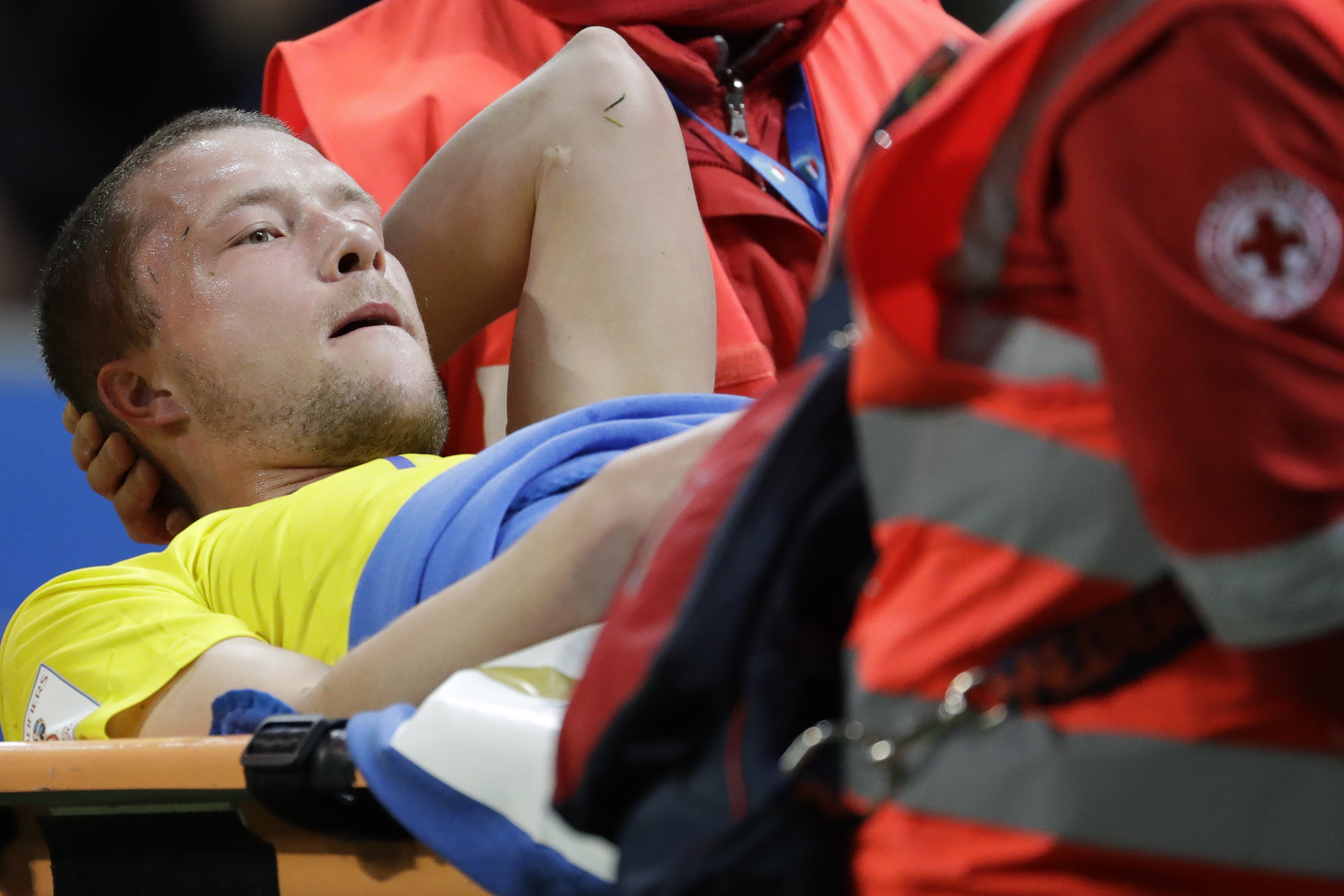 Jakob Johanssson som blev målskytt i den första matchen på Friends Arenda. Jakob Johanssson som blev målskytt i den första matchen på Friends Arenda.