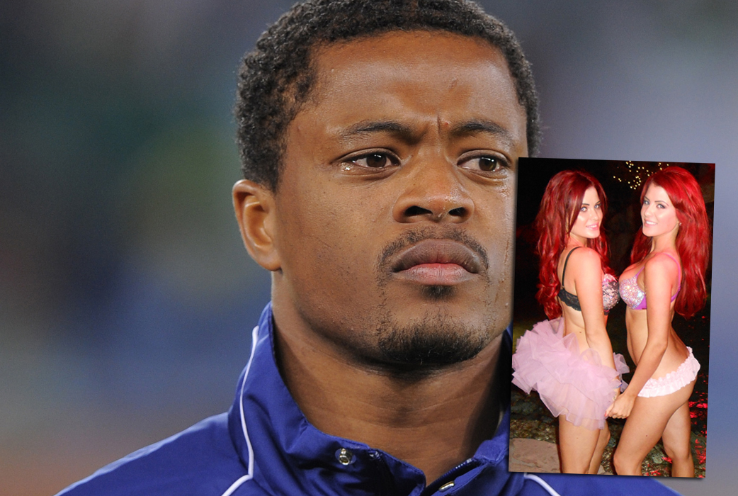 Manchester United-stjärnan Patrice Evra bedrog sin fru med 22-årig Playboymodell, avslöjade The Sun nyligen. Manchester United-stjärnan Patrice Evra bedrog sin fru med 22-årig Playboymodell, avslöjade The Sun nyligen.