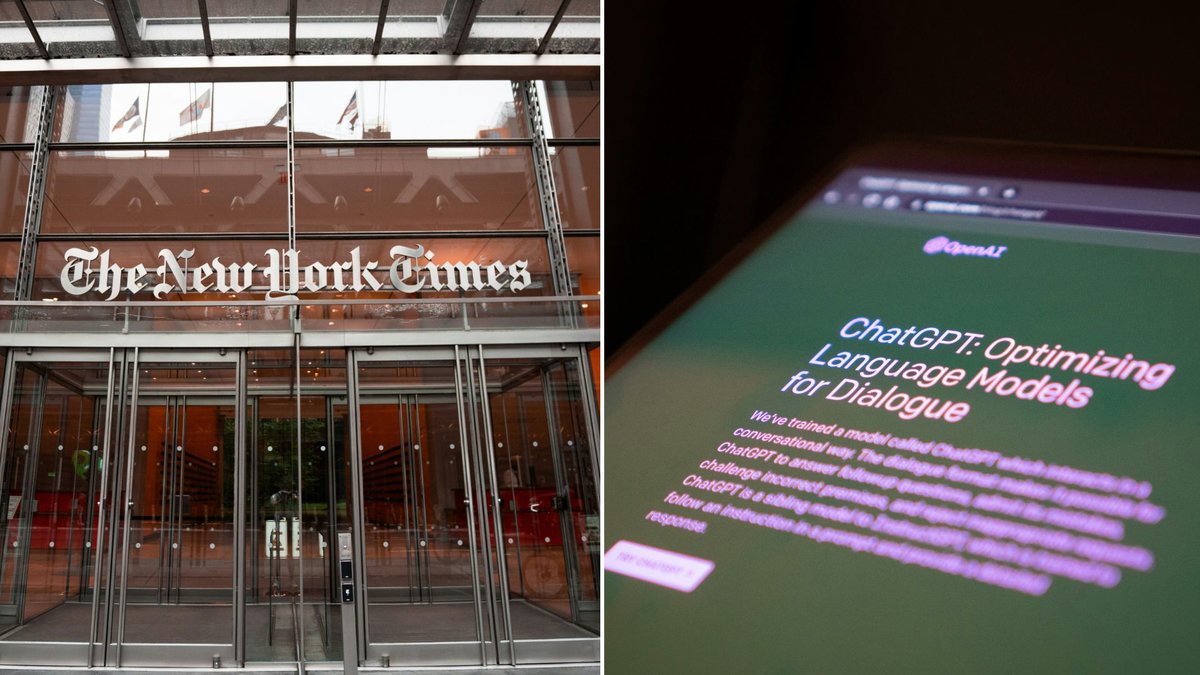 New York Times satsar på AI-användning.