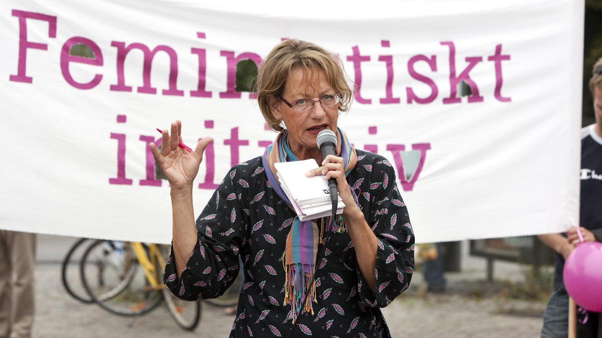 Feministiskt initiativ tar över Sverigedemokraternas dag.