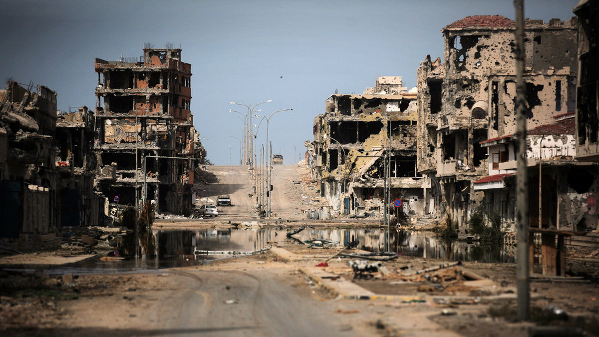 Inbördeskriget i Libyen 2011 krävde hundratals civila dödsoffer. Arkivbild.