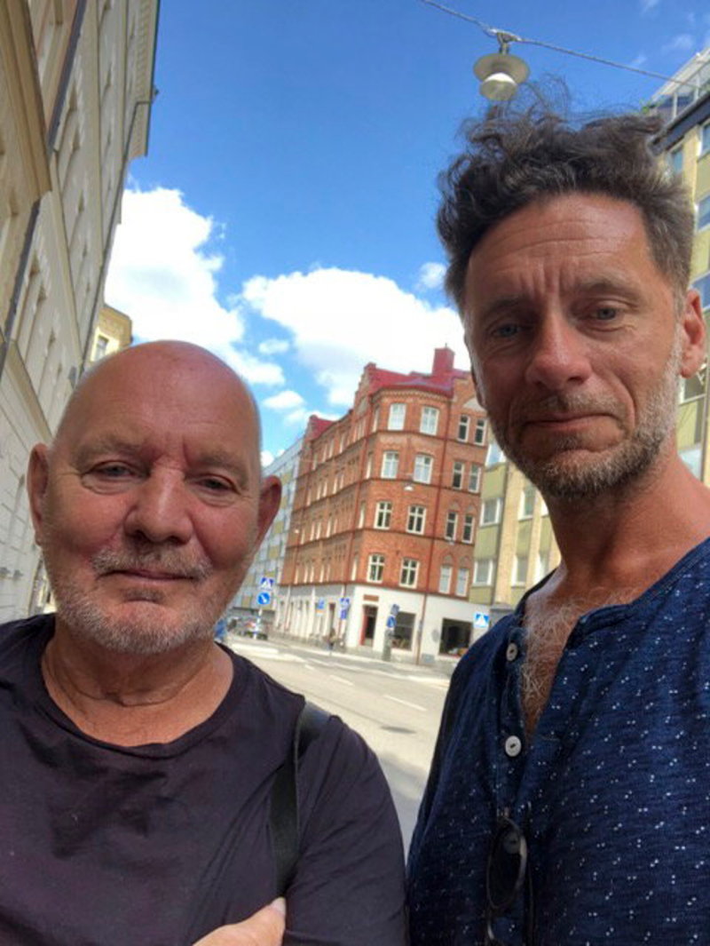 Lars Norén och Bobo Ericzén. Pressbild.