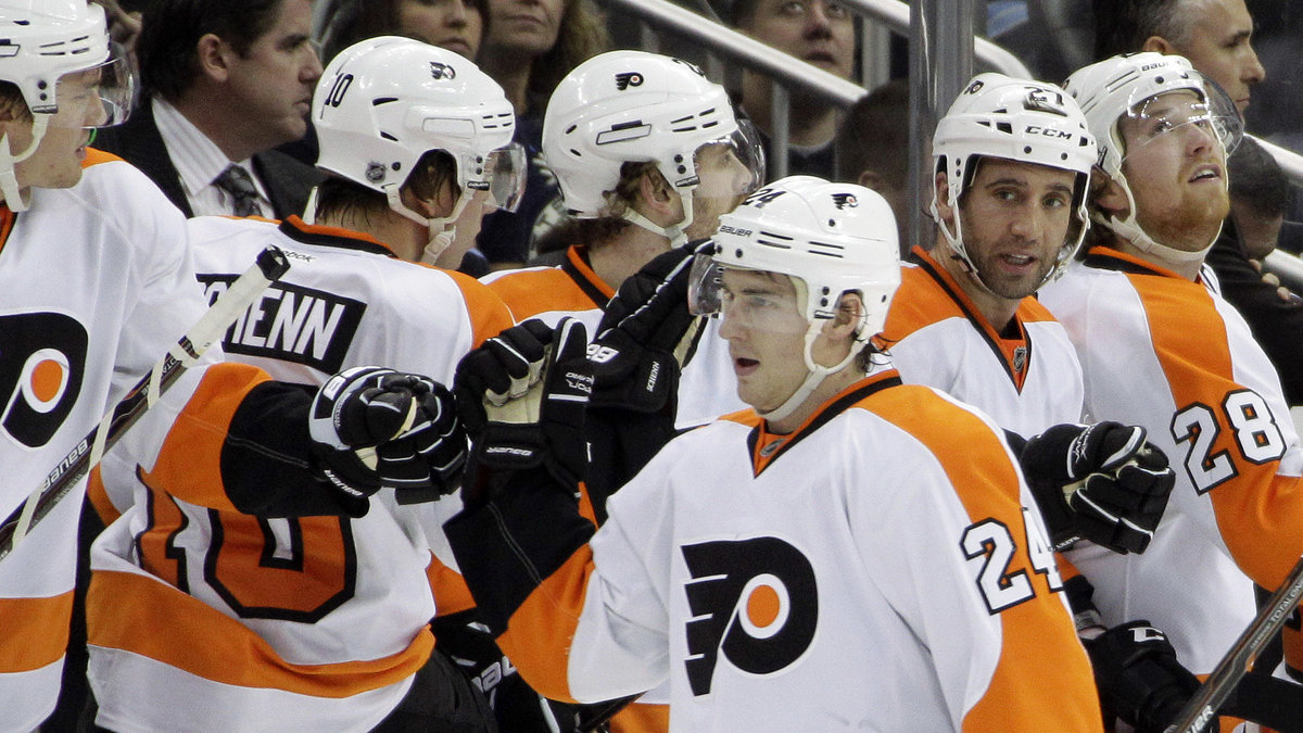 Matt Read spelar med Philadelphia Flyers i NHL.