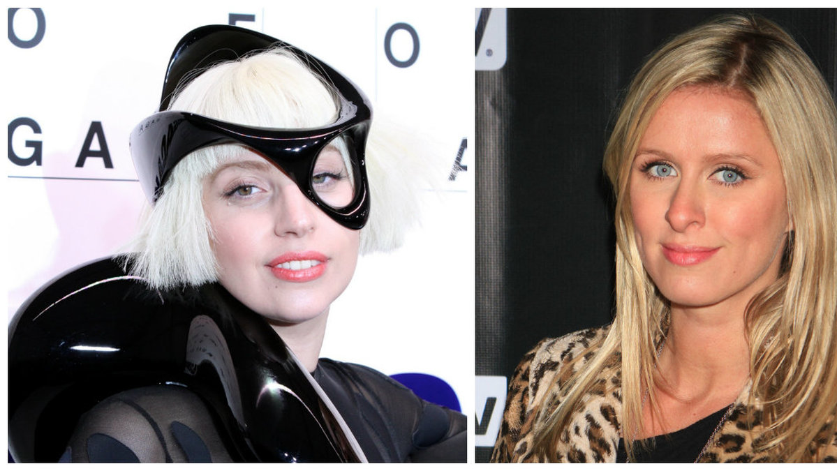 Lady Gaga och Nicky Hilton gick i skola tillsammans i New York. De kände till varandra men umgicks inte. 
