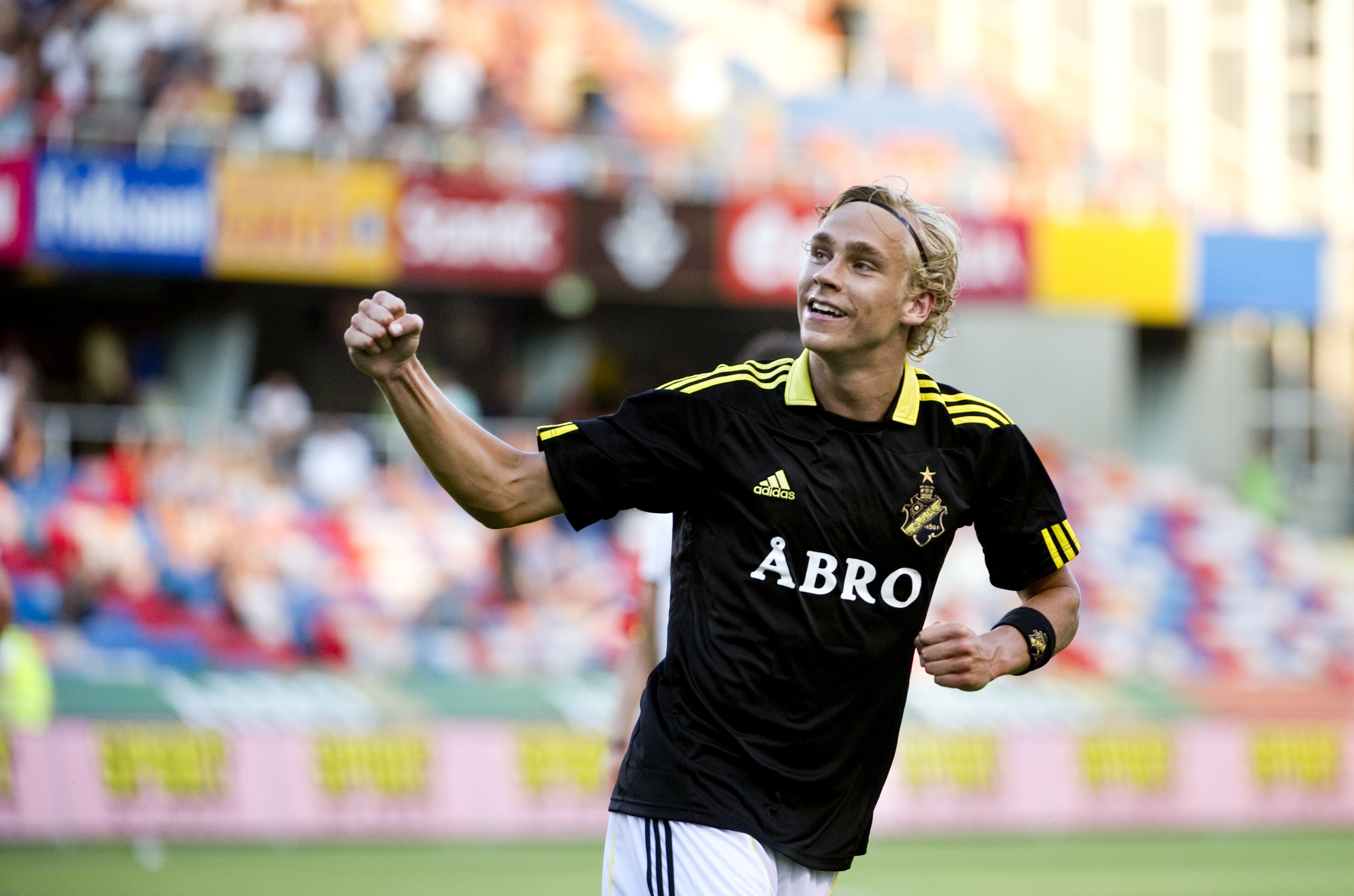 Pontus Engblom, då i AIK, nu i Sundsvall.