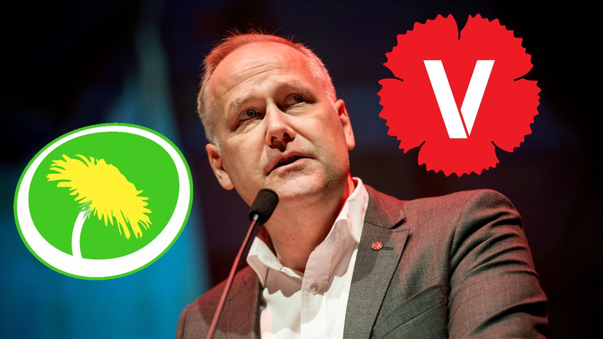 Jonas Sjöstedt är partiledare för Vänsterpartiet. Under kongressen har miljöpolitiken tagit stor plats och Sjöstedt tycker så klart att V:s klimatpolitik är bättre än MP:s. 
