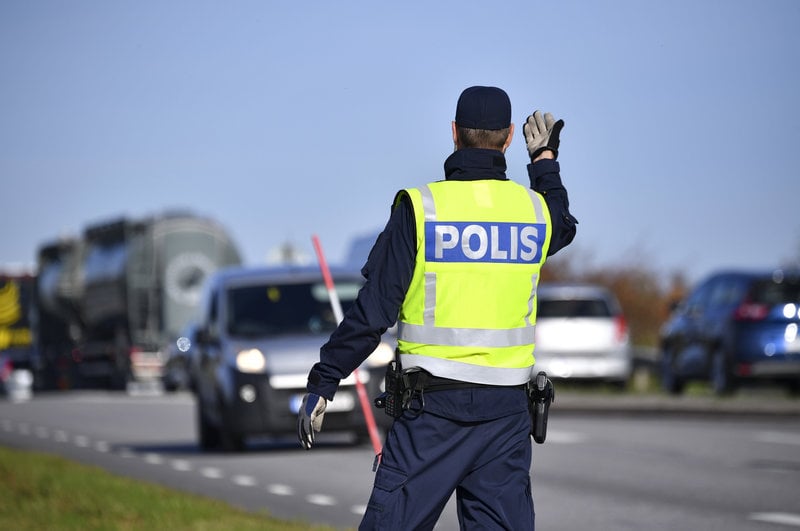 Bil med släp Bil med släp