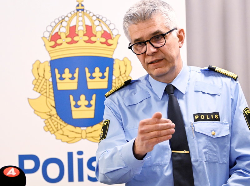 Rikspolischef Anders Thornberg. Arkivbild.
