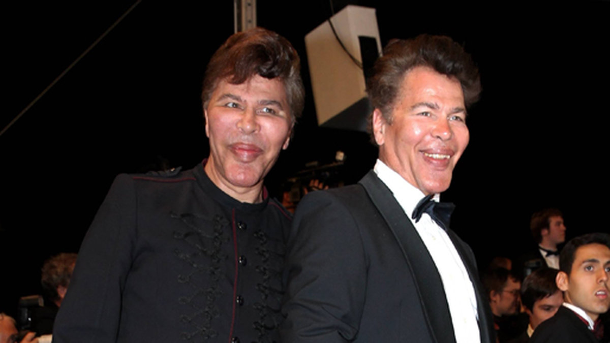 Här ser vi bröderna i Cannes år 2013. 