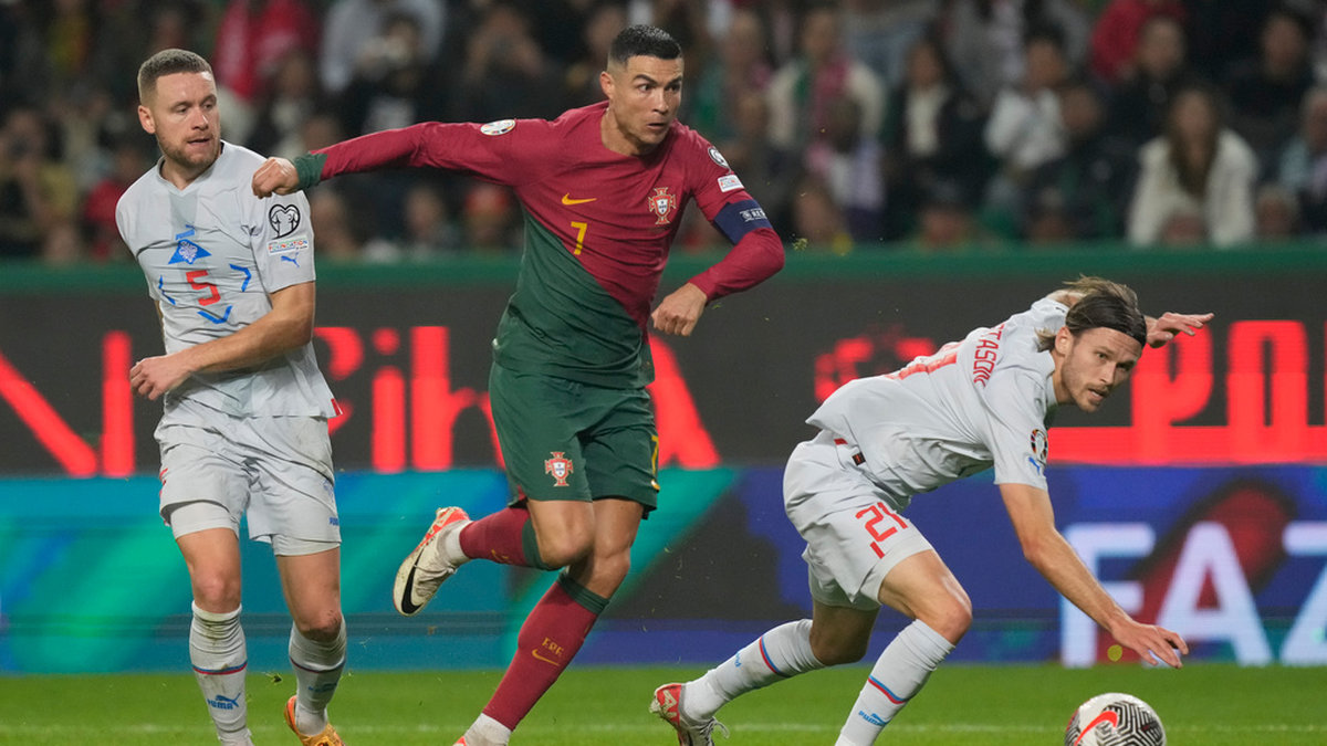 Cristiano Ronaldo finns med i Portugals trupp till nästa veckas landskamp mot Sverige i Guimarães. Arkivbild.