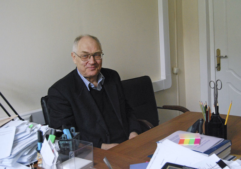 Lev Gudkov, direktör för Levada Center. Foto: Sophie Heine / TT