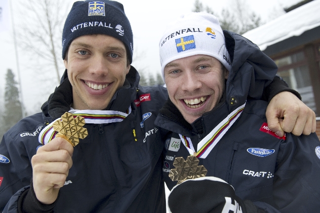 Emil Jonsson, Torgny Mogren, skidor, Marcus Hellner