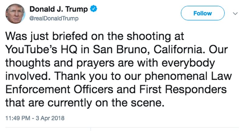 Donald Trumps tweet Donald Trumps tweet