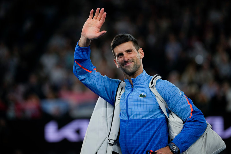 Novak Djokovic har haft publikens stöd hittills i Melbourne Park.