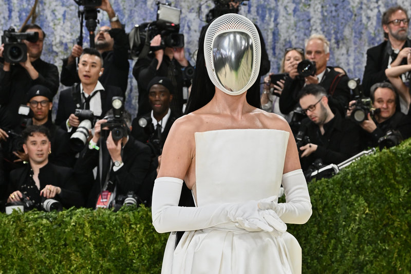 Katy Perry var inte helt lätt att känna igen.
