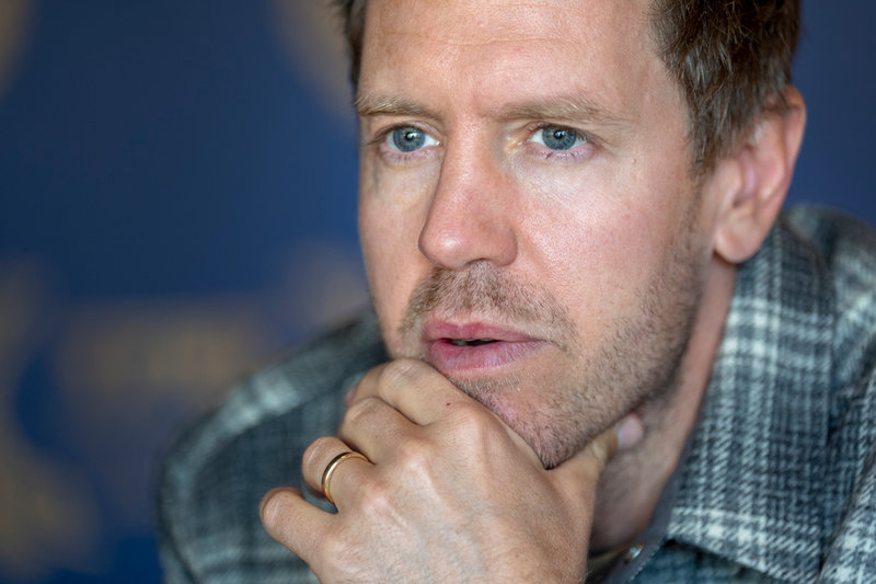 Tidigare formel 1-världsmästaren Sebastian Vettel är i Göteborg för att ta emot ett miljöpris.