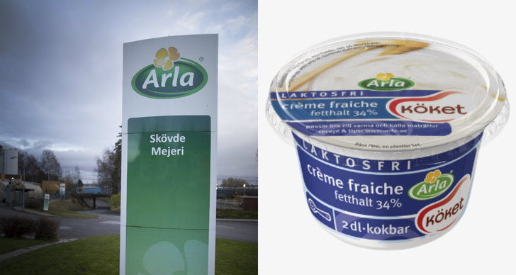 Fel, Återkalla, Arla Foods