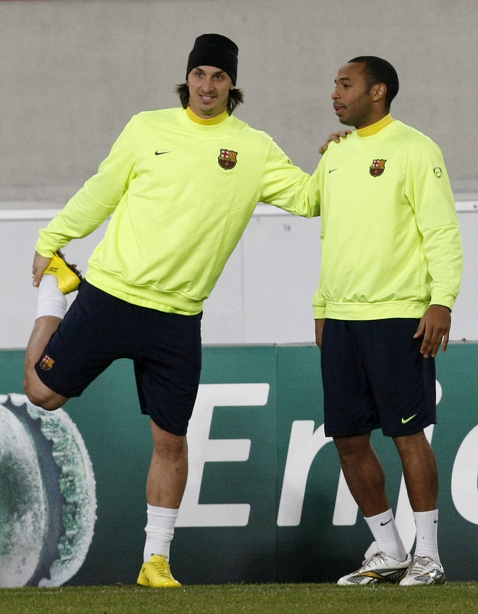 Henry och Zlatan är fortfarande goda vänner. Henry och Zlatan är fortfarande goda vänner.