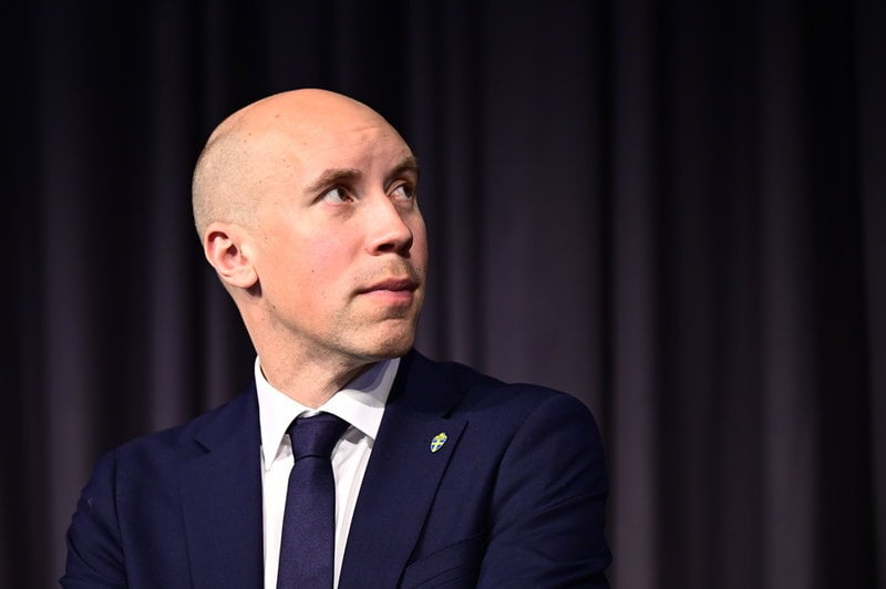 Simon Åström, ordförande i Svenska fotbollförbundet.