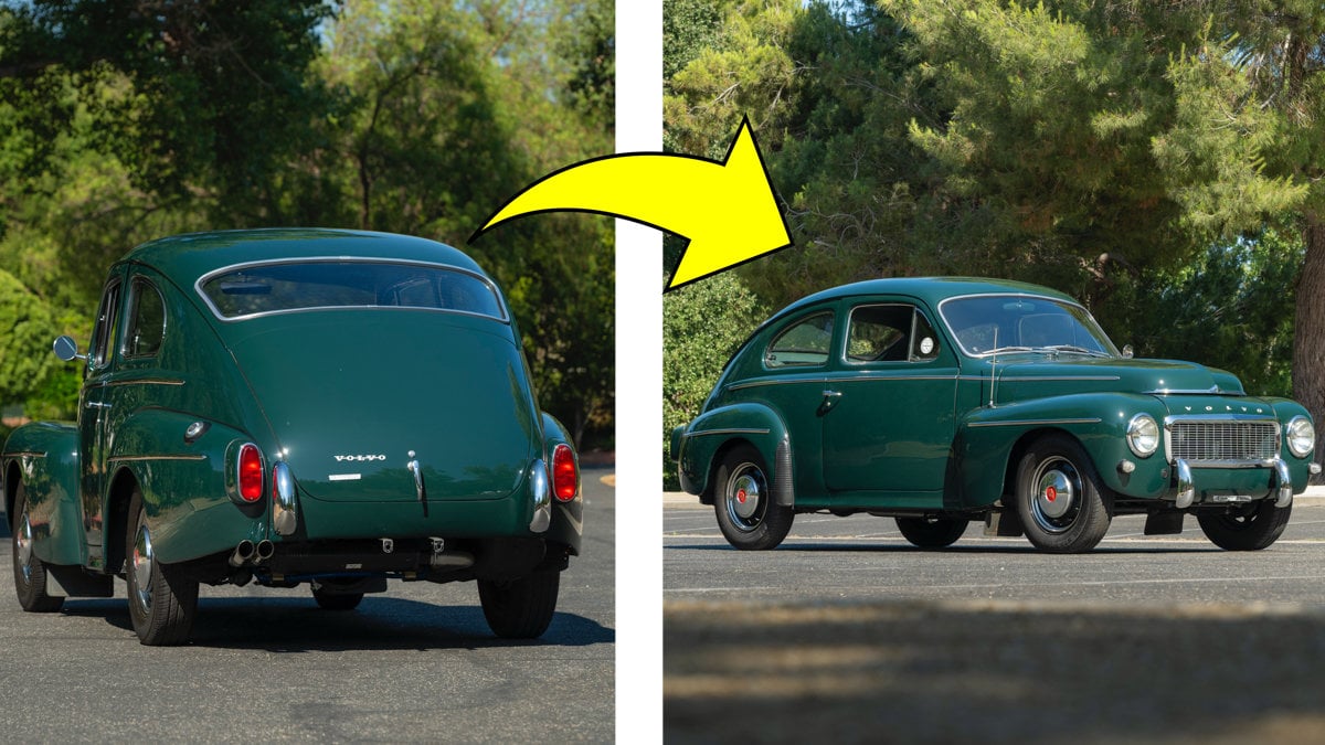 Legendär Volvo PV 544 Sport Upp i Auktion på Monterey – En Svensk Klassiker för Samlare!