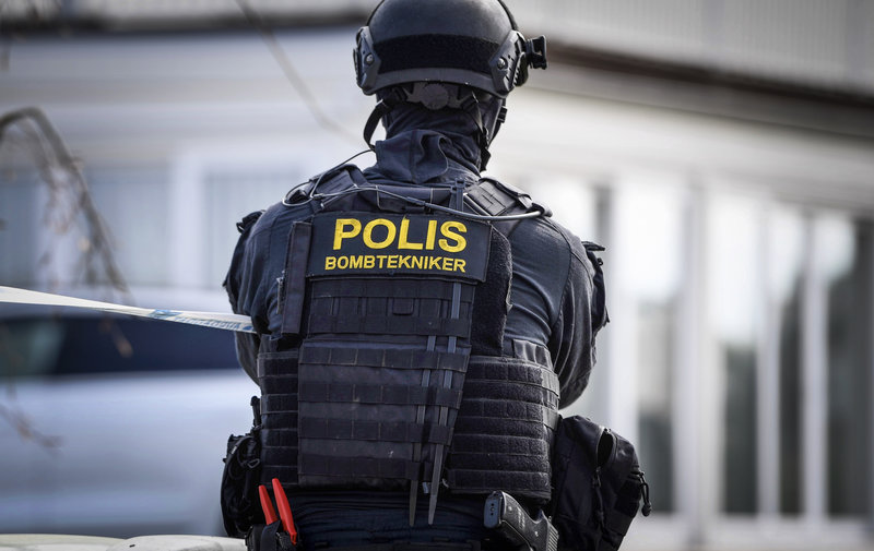 Arkivbild bombskyddet. Foto: Carl-Olof Zimmerman/TT