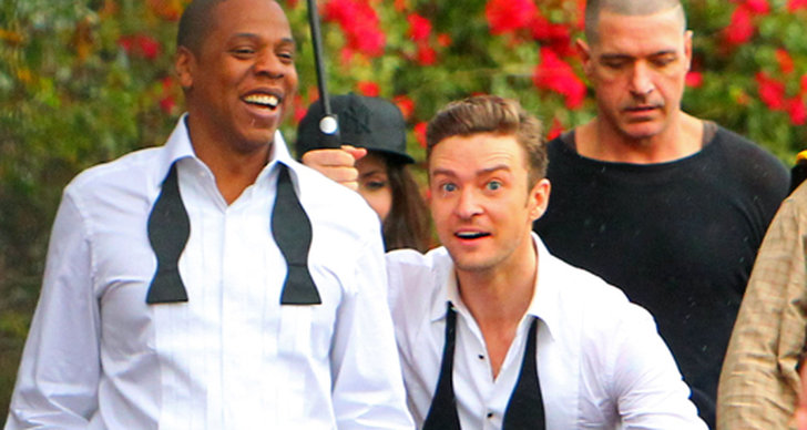 Jay Z, Justin Timberlake, Kanye West