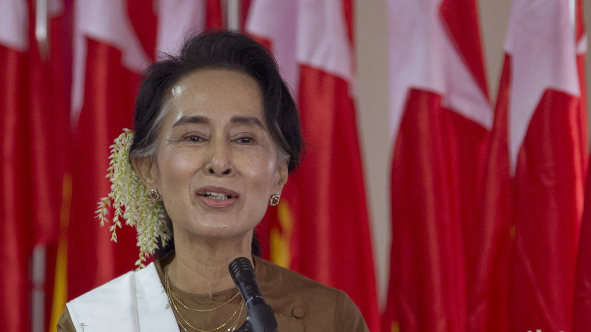 Aung San Suu Kyi, Myanmars president: "I samhällen där män vet hur mycket de är värda blir kvinnor inte bara tolererade utan värderade."