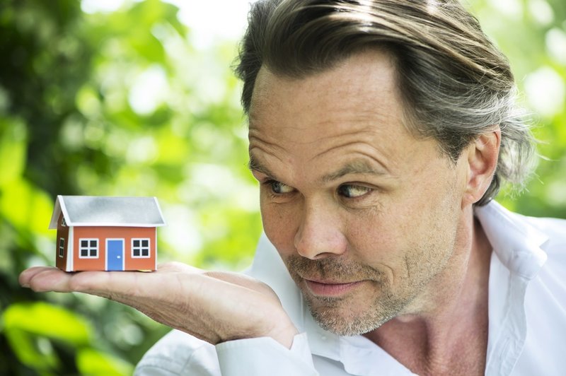 Mikael Genberg med en variant av sin ministuga. Arkivbild.