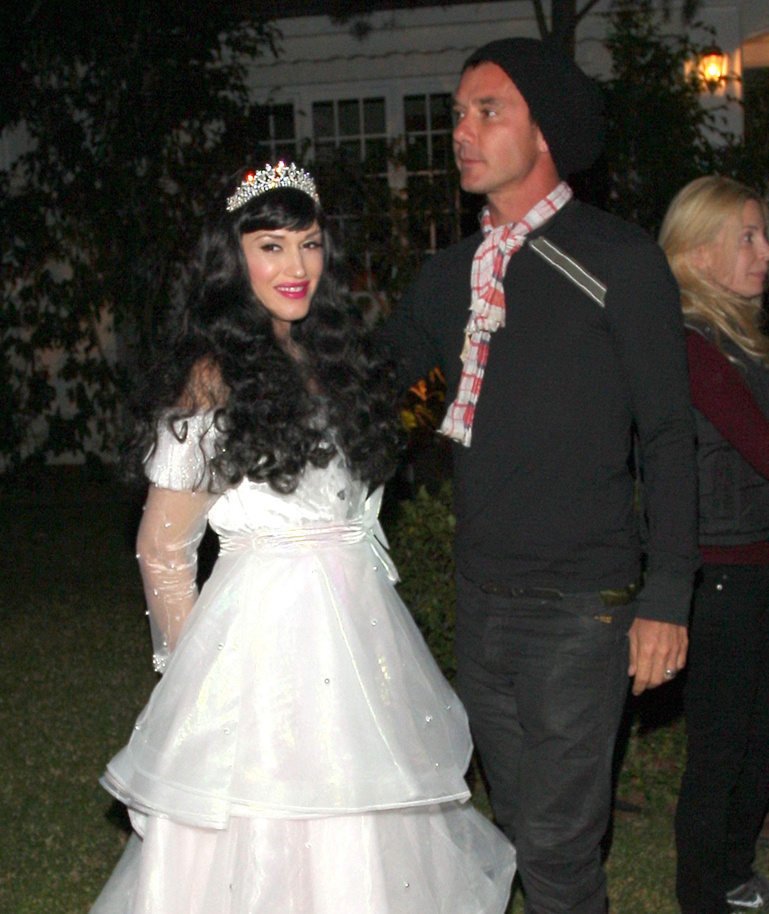 Gwen Stefani utklädd till Bride of Frankenstein. Gwen Stefani utklädd till Bride of Frankenstein.