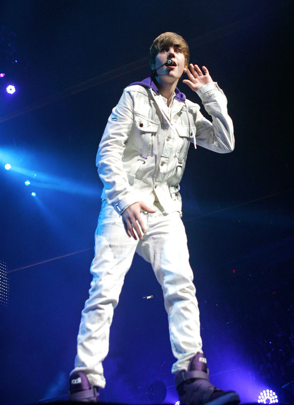 16-årig Bieber i Miami 2010. 16-årig Bieber i Miami 2010.