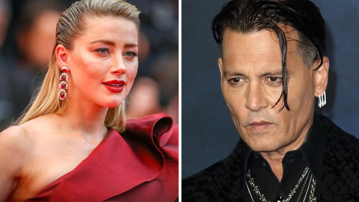 Johnny Depp anklagar Amber Heard för att ha fejkat misshandeln.