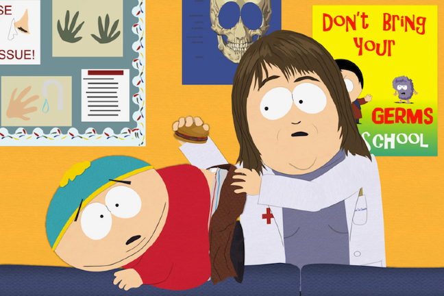 "Assburger" i nya säsongen av South Park.