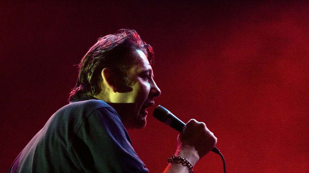 Shane MacGowan under en konsert på Way Out West i Göteborg 2007. The Pogues-sångaren blev 65 år gammal.