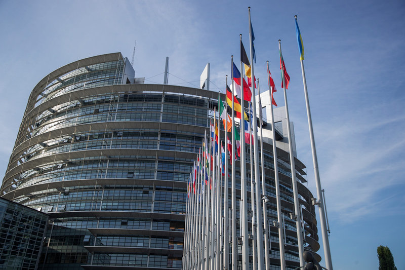 Europaparlamentet i Strasbourg. Arkivbild.