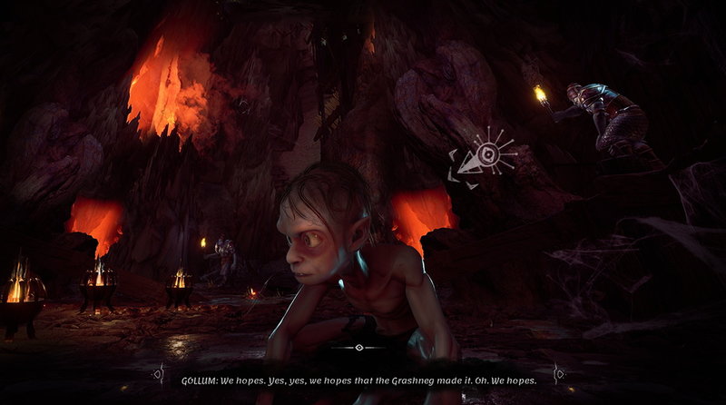 En bild ur det kommande 'Gollum'-spelet. Pressbild.