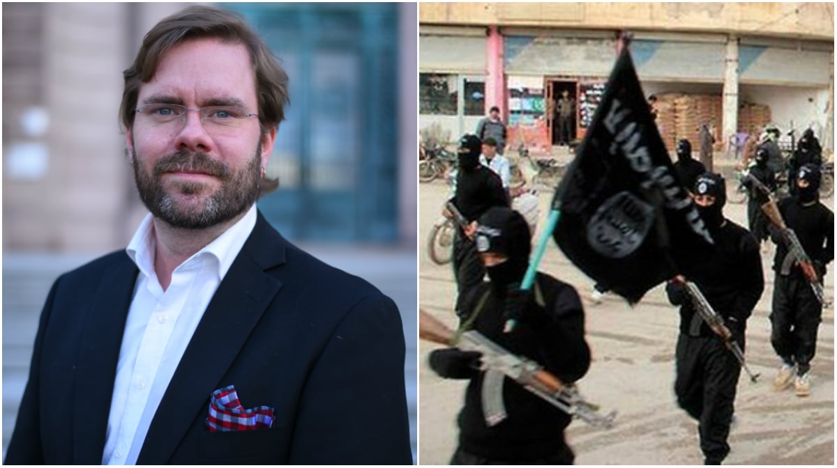 Jörgen Fogelklou, Sverigedemokraterna, Islamiska staten, Debatt, Daesh