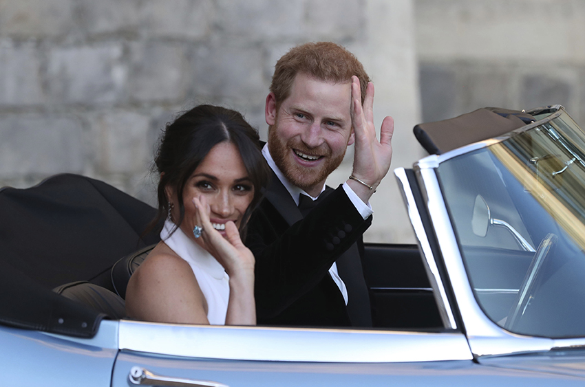 Meghan Markle och Prins Harry. Meghan Markle och Prins Harry.