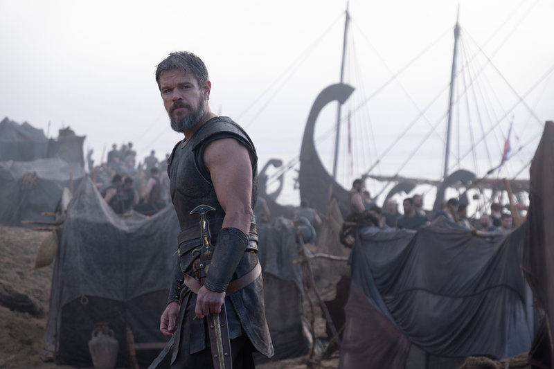 Matt Damon som Odysseus i Christopher Nolans storfilm "The odyssey". 